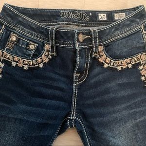 Miss Me Girls Size 10 Boot Cut Jeans